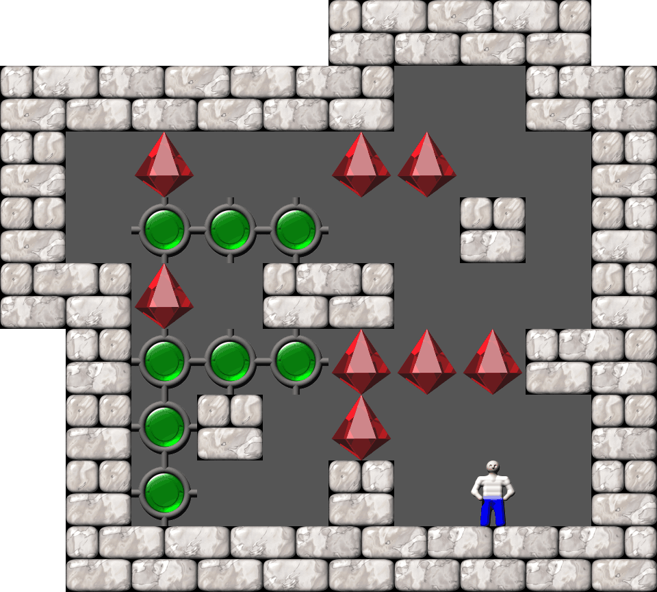 Sokoban Grigr Star level 25